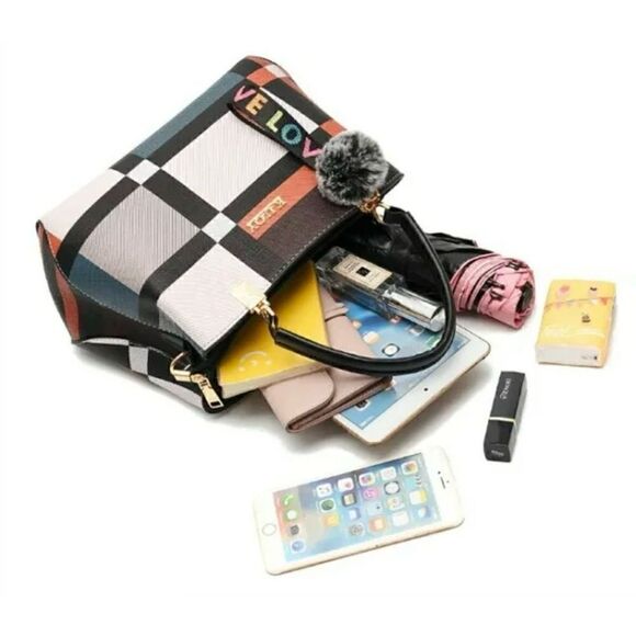 VENTO MAREA Luxury Handbag Tote PU Leather  Crossbody Bag shoulder - Picture 4 of 10